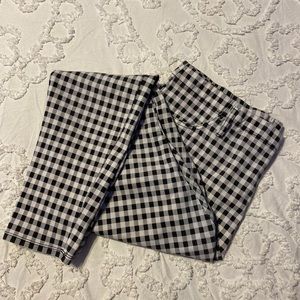 Plaid Jegging Pants